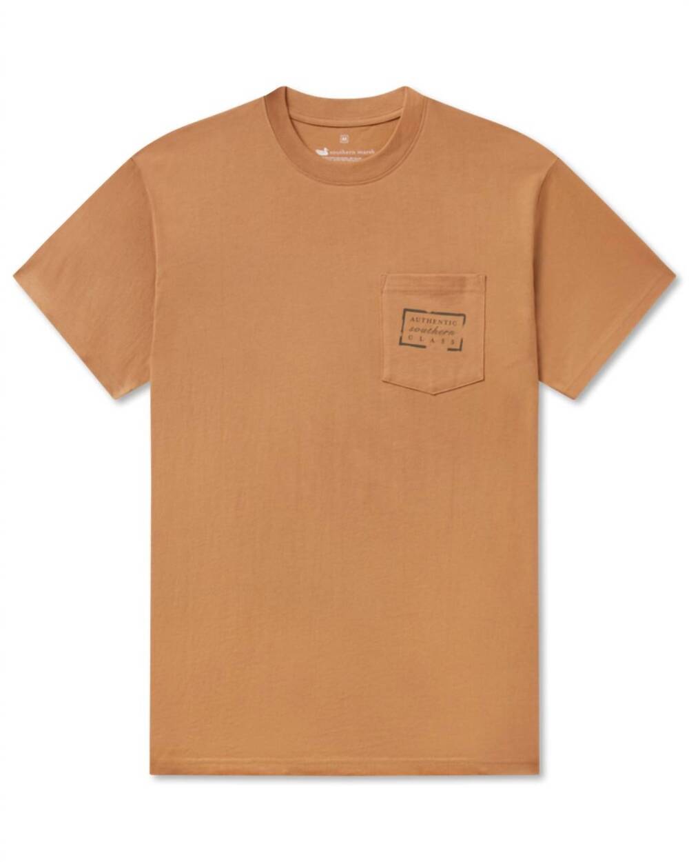 NEW SOUTHERN MARSH unisex authentic tee in camel
